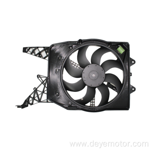 8 Pc Cooling radiator fan for OPEL CORSA